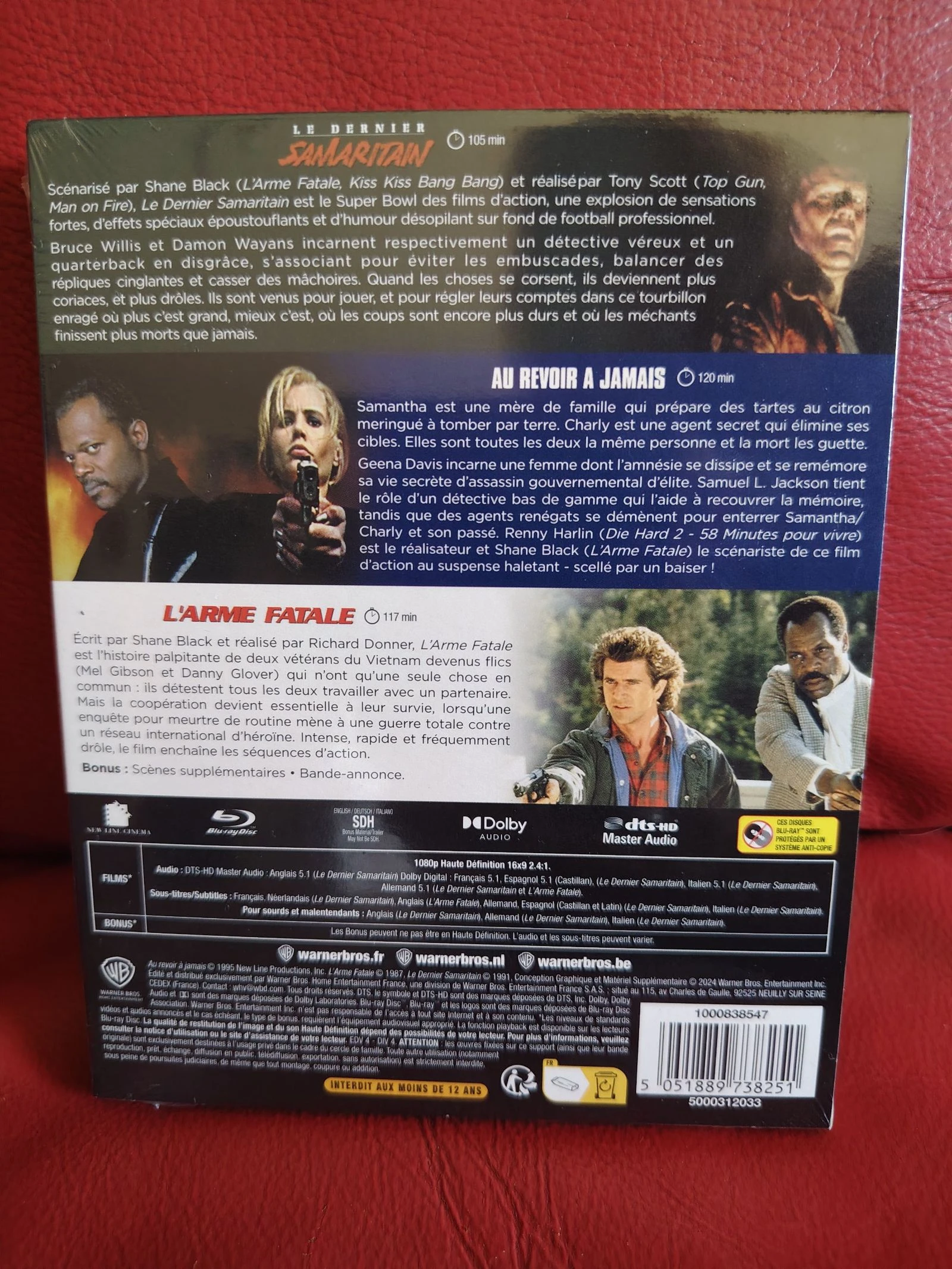 Caja de Blu-ray el último samaritano Adiós para siempre la arma fatal – photo 2